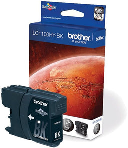 Brother LC1100HYBK - Inktcartridge - 900 pagina's - Zwart