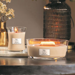 Woodwick Heartwick Flame Ellipse Geurkaars - Solar Ylang