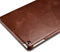 Icarer - 3-Vouw echt lederen sleepcover hoes - iPad 9.7 (2017/2018) / Pro 9.7 / Air / Air 2 - Cognac