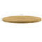 vidaXL - Tafelblad - rond - 44 - mm - 800 - mm - massief - eikenhout