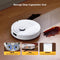 Roborock Qrevo S5V - Robotstofzuiger - 12000Pa zuigkracht - Wit