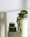 Light&living Deco box+deksel Ø19x11,5 cm KELIMUTU groen+wit