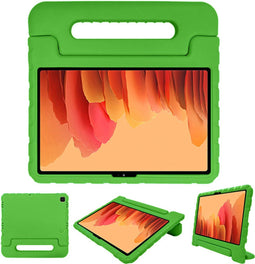 iMoshion Tablet Hoes Kinderen Geschikt voor Samsung Galaxy Tab A7 - iMoshion Kidsproof Backcover met handvat - Groen