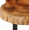 vidaXL - Salontafel - 60x55x25 - cm - massief - acaciahout
