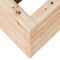 vidaXL - Plantenbak - 90x40x68,5 - cm - massief - grenenhout