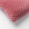 Dutch Decor ZICO - Kussenhoes zigzag 45x45 cm Dusty Rose - roze - superzacht - met rits