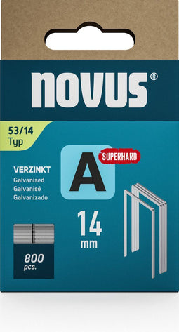 Novus Tools 042-0781 - Nieten Type 53 - Fijndraad 14 mm x 11.3 mm - 800 stuk(s)