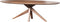 Vergadertafel Colombo breed 200CM diep 100CM bladkleur Zand Matlak