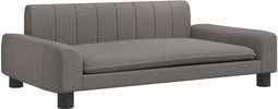 vidaXL - Hondenmand - 90x53x30 - cm - stof - taupe