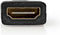 Nedis CVGB34907BK - HDMI micro naar HDMI adapter - Zwart