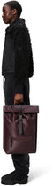 Rains Rolltop Rucksack W3 - Waterdichte Rugzak - Laptopvak tot 16 inch - Depth