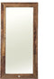 Riviera Maison Spiegel Staand - Beach House Mirror - 90x180 cm - Bruin