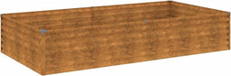 vidaXL - Plantenbak - verhoogd - 195x100x36 - cm - cortenstaal