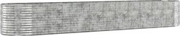 vidaXL - Plantenbak - 507x100x68 - cm - gepoedercoat - staal - zilverkleurig