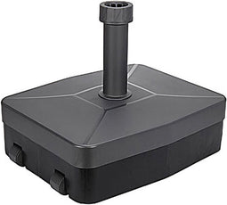 Compacte en stabiele vulbare kunststof parasolvoet Parasolvoet Verrijdbaar - vulbaar 40kg