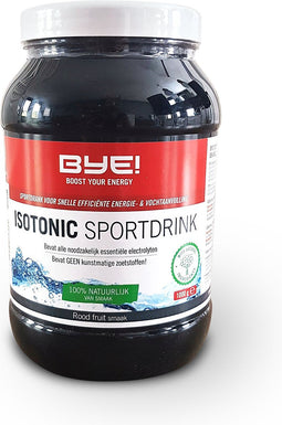 BYE! Isotonic sportdrink - rood fruit (1 kg)