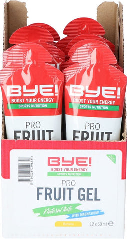 BYE! PRO Fruit Gel - Banana - 12 x 60 ml