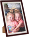 vidaXL - Fotolijsten - 3 - st - voor - wand - of - tafel - 59,4x84 - cm - donkerrood