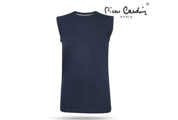 Pierre Cardin - Mouwloos T-Shirt - Navy - Maat XXL Large