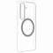 Samsung Galaxy S25 - Clear Magnet Case - Magnetische ring voor draadloos opladen - Transparant