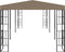 vidaXL - Prieel - 6x3 - m - taupe