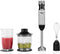 Tristar MX-4829 - Hand blender set - 1000W met garde chopper maatbeker - RVS Zwart