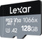 Lexar Professional 1066x - microSDXC UHS-I - 128GB - 160 MB/s leessnelheid (1 stuk)