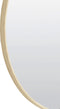 Light & Living Ronde Spiegel Espejo - 70cm - Crème
