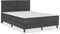 vidaXL - Hoofdbord - 160x200 - cm - stof - donkergrijs
