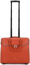 Gigi Fratelli Dames Leren Laptop Trolley 15.6 inch Romance Business ROM8015 Oranje