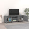 vidaXL - Tv-meubel - 150x30x50 - cm - bewerkt - hout - grijs - sonoma - eikenkleurig
