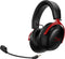 HyperX Cloud III Wireless - Draadloze Gaming Headset - 120 uur batterijduur - Zwart/Rood