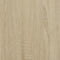 vidaXL - Wandschap - 104x15x49 - cm - bewerkt - hout - sonoma - eikenkleurig