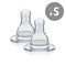 Medela Slow Flow reservespenen - Speen voor Medela flessen - Silicone - Maat S (2 stuks)