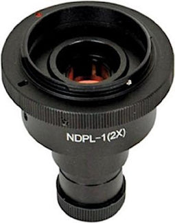 Byomic Adapter T-2 Dslr Camera Microscoop 23 Mm Zwart