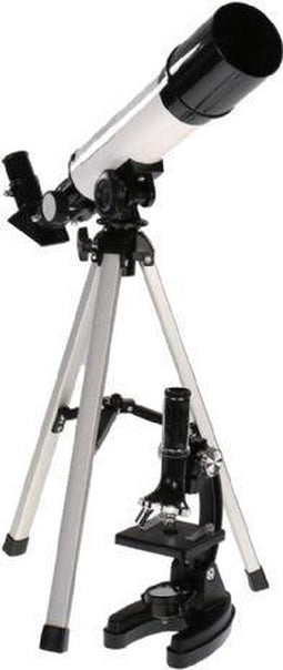 Byomic Beginners Microscoopset & Telescoop in koffer