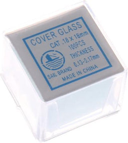 Byomic Dekglaasjes 18x18 mm 100 Stuks