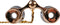 Byomic Theaterkijker 3x25 Goud/Zwart