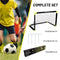 Dunlop Voetbaldoel - Opvouwbaar - 90 x 59 x 61 cm - Zwart/Geel