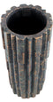 PTMD Kess Black Cement Pot Bars Structure Round High L