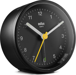 Braun BC12 - Wekker - Analoog - Stil uurwerk - Zwart