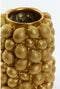 Light & Living Vaas Lemon - Brons - 23.5x23.5x33cm - Modern