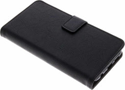 Hoesje Met Pasjeshouder Geschikt voor Huawei P20 Lite - Luxe Bookcase smartphone - Zwart