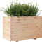 vidaXL - Plantenbak - 110x60x72 - cm - massief - grenenhout