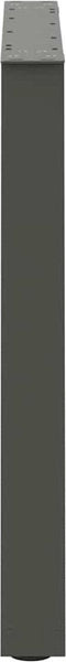 vidaXL - Eettafelpoten - 2 - st - V-vormig - 70x(72-73,3) - cm - staal - antraciet