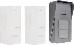 Byron DIC-21525 Draadloze Audio Deurbel - intercom- Tweewegcommunicatie – Eenvoudige installatie