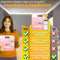 Jor Quality Digitale Personenweegschaal - Slimme Weegschaal 17x Lichaamsanalyse - USB Oplaadbaar Bluetooth - Roze