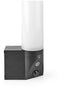 Nedis WIFICOL20BK - Buitencamera - Full HD 1080p Bewegingsdetectie 1000 Lumen LED - Zwart