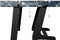 Juskys Multi-Speeltafel 5 in 1 - Biljart Tafelvoetbal Hockey Tafeltennis Basketbal - Benzine