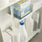 Yamazaki Tower - Badkamer Trolley - Houten bovenblad - Wit